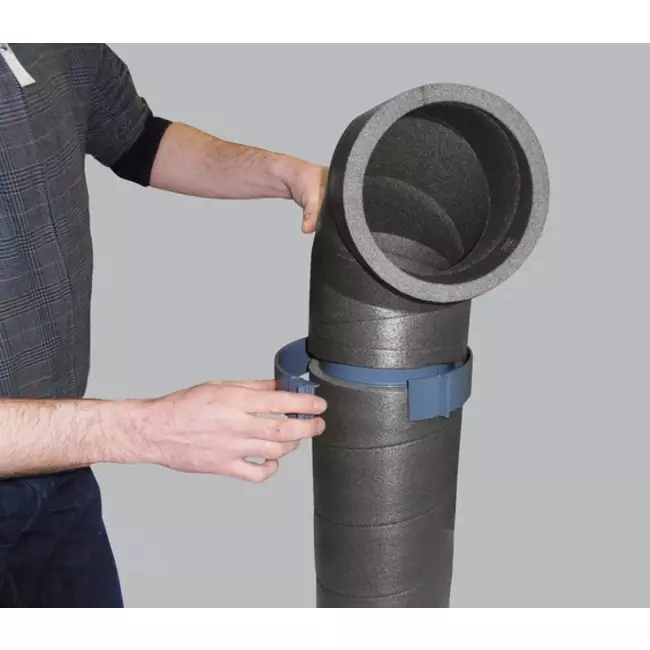 Acoplamiento Ubbink Aerfoam 160 mm