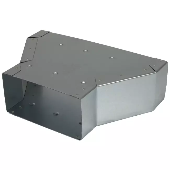 Adaptador de 300x80 mm a 170x80 mm para conductos