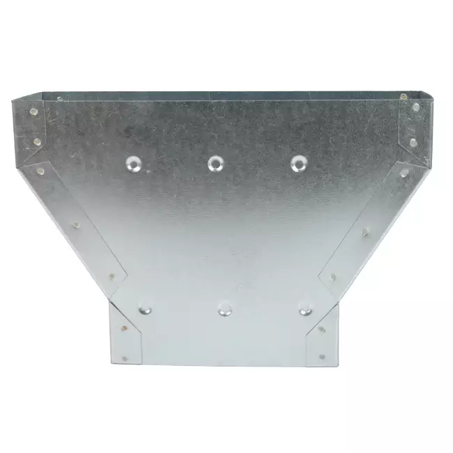 Adaptador de 300x80 mm a 170x80 mm para conductos