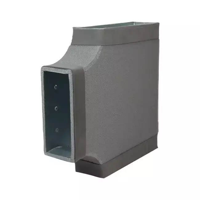 Termoducto Pieza en T 90 grados 300x80 - 170x80 para conductos