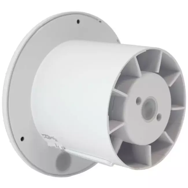 Extractor de baño Ø 100 mm blanco - aRid 100 BB TS