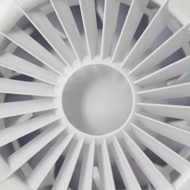 Extractor de baño Ø 100 mm blanco - aRid 100 BB TS