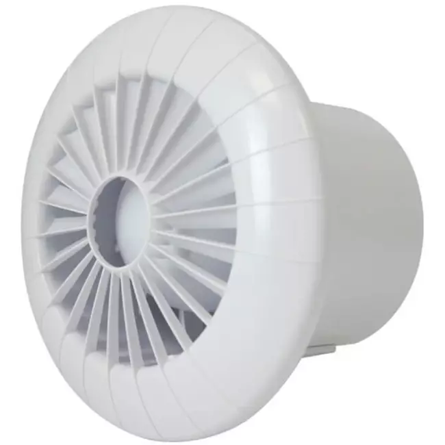Extractor de baño Ø 100 mm blanco - aRid 100 BB TS