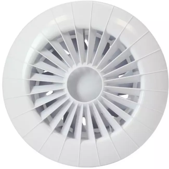 Extractor de baño Ø 100 mm blanco - aRid 100 BB TS