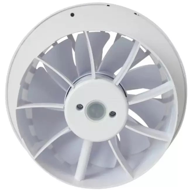 Extractor de baño Ø 150 mm blanco - aRid 150 BB TS
