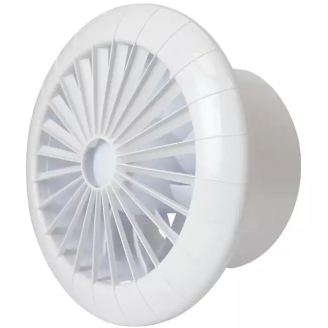 Extractor de baño Ø 150 mm blanco - aRid 150 BB TS