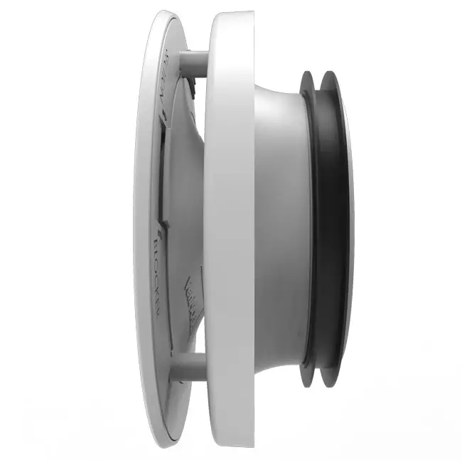 Vent-Axia Uniflexplus RV Válvula de suministro y vaciado regulable de 100 mm - blanco