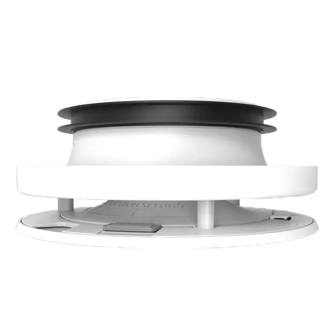 Vent-Axia Uniflexplus RV Válvula de suministro y vaciado regulable de 100 mm - blanco