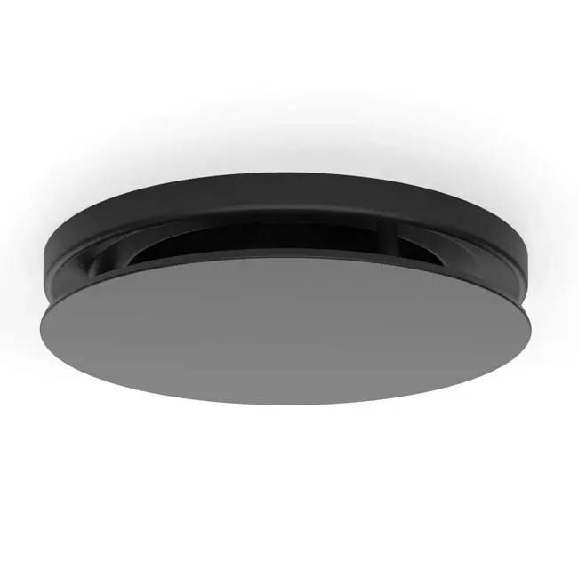 Vent-Axia Uniflexplus RV Z 125 mm válvula de suministro y drenaje ajustable - negro