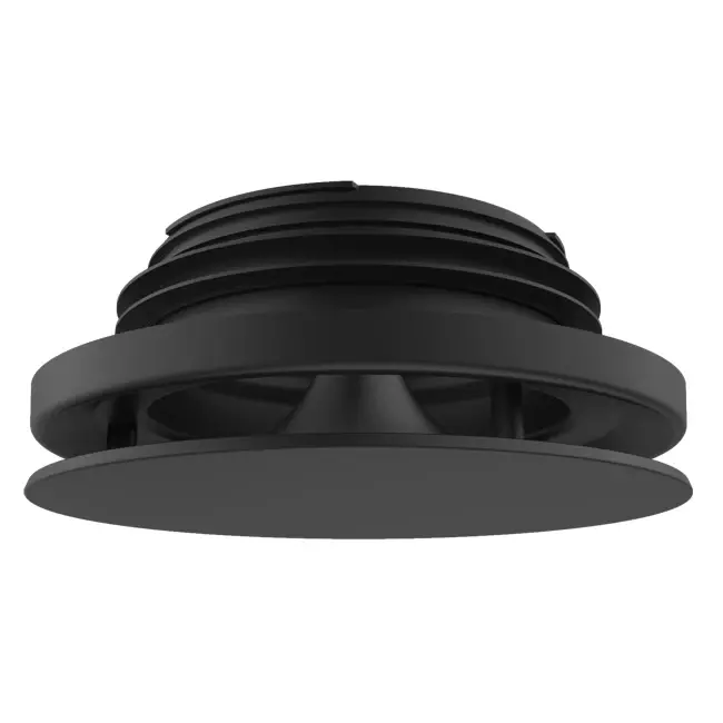 Vent-Axia Uniflexplus RV Z 125 mm válvula de suministro y drenaje ajustable - negro