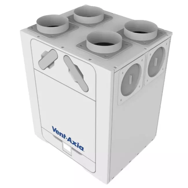 Vent-Axia WTW unidad de pared Econiq 450R derecha