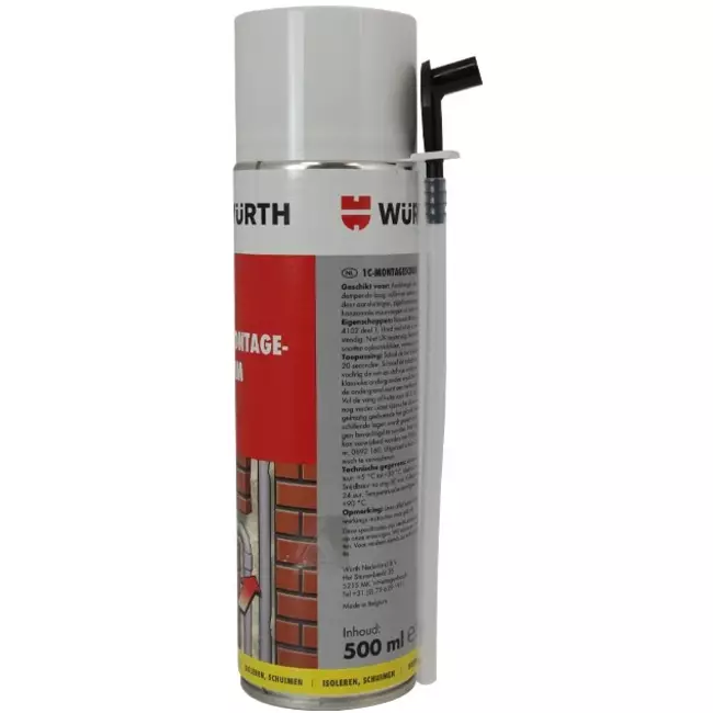 Bote de espuma de espuma de poliuretano 500 ml con manguera
