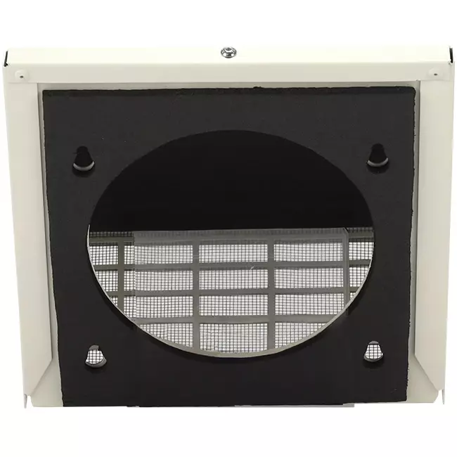 Tapa HRU wall Ø100 - RAL9010