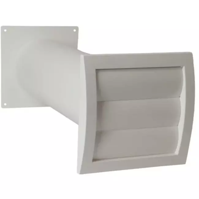 Pasamuros de ventilación SPK4 Ø125mm con lamas móviles