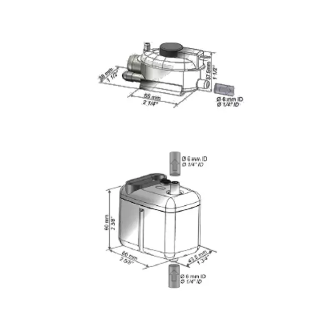 Sauermann Mini bomba de agua de condensación 10l/h