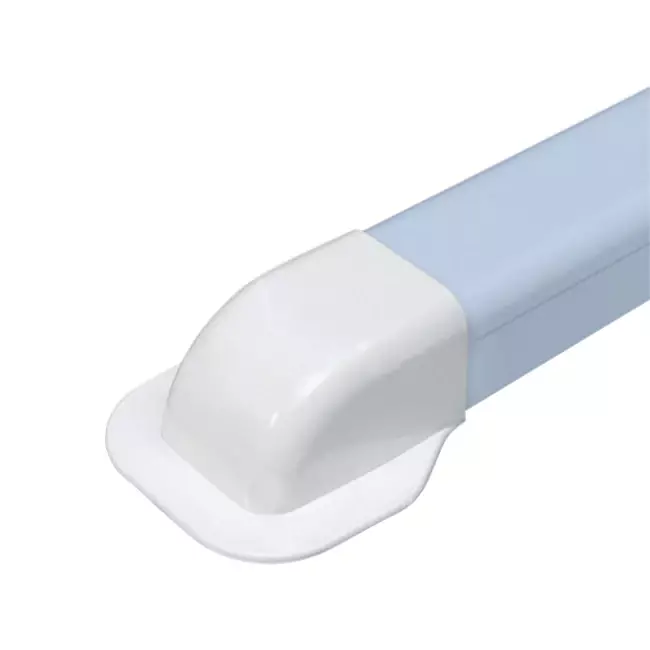 Tapa de pared para conducto de aire acondicionado Climaplus 70x55mm RAL 9010 BLANCO