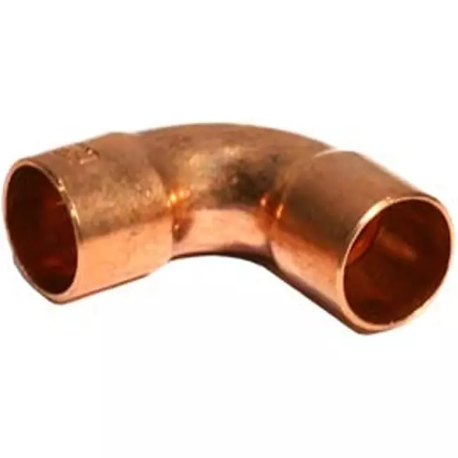 Codo de soldadura 90 ° versión corta 3/4