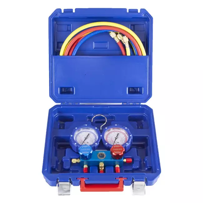 Juego de colectores R32, R410A, R407C incl. juego de mangueras de 1,5M