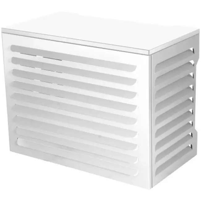 Carcasa para aire acondicionado y bomba de calor ClimaConnect, tamaño pequeño, RAL 9010 Blanco