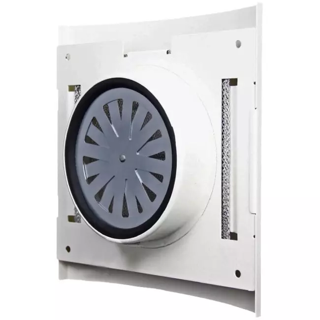 Válvula de ventilación de suministro y extracción luxe con filtro Ø 125 mm - Alpha DLD-P125