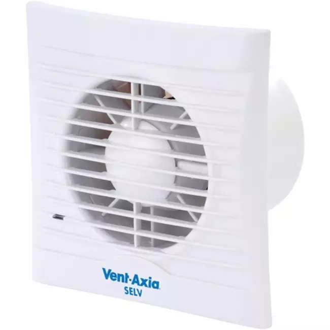 Extractor de baño y aseo Vent-Axia Azur SELV 12V Ø100 con temporizador