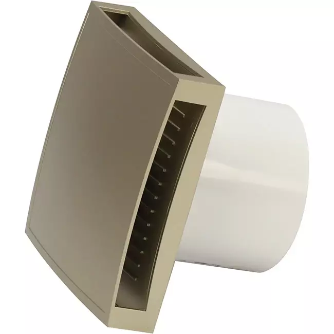 Extractor de baño Ø 100 mm dorado - Design T100G