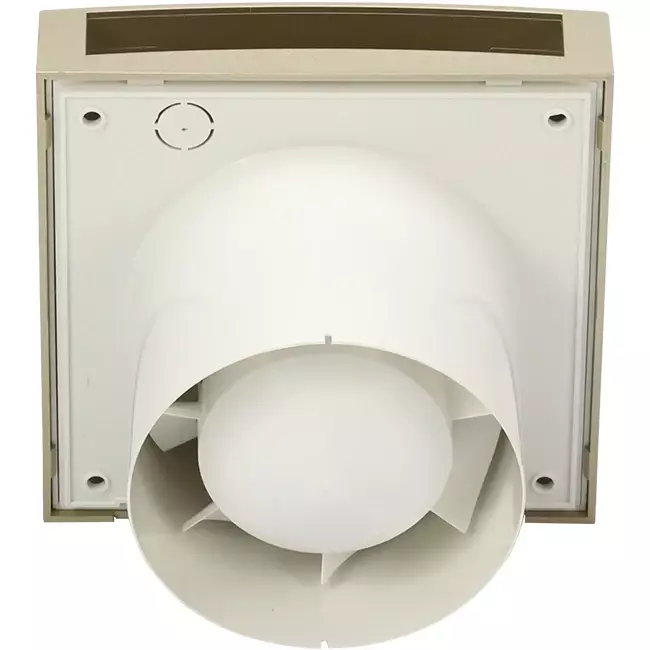 Extractor de baño Ø 100 mm dorado - Design T100G