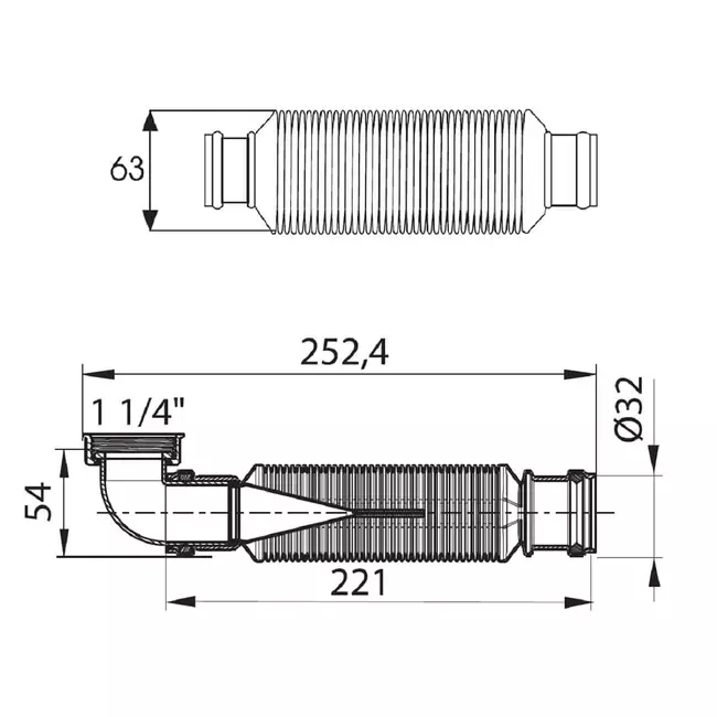 Drenaje de condensado seco EcoMax y MaxComfort (22700065)