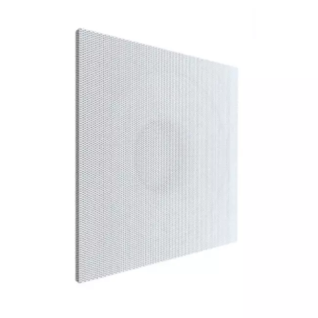Difusor de techo perforado y ajustable para suministro 594x594 - pieza de transición con conexión superior de Ø 160 mm
