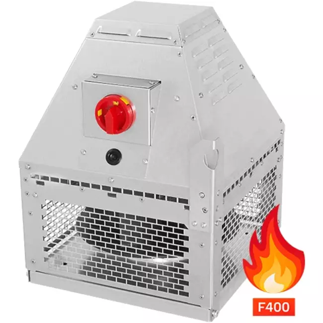 Extractor de tejado gases de combustión horizontal - DHN 450 D4 F4 30