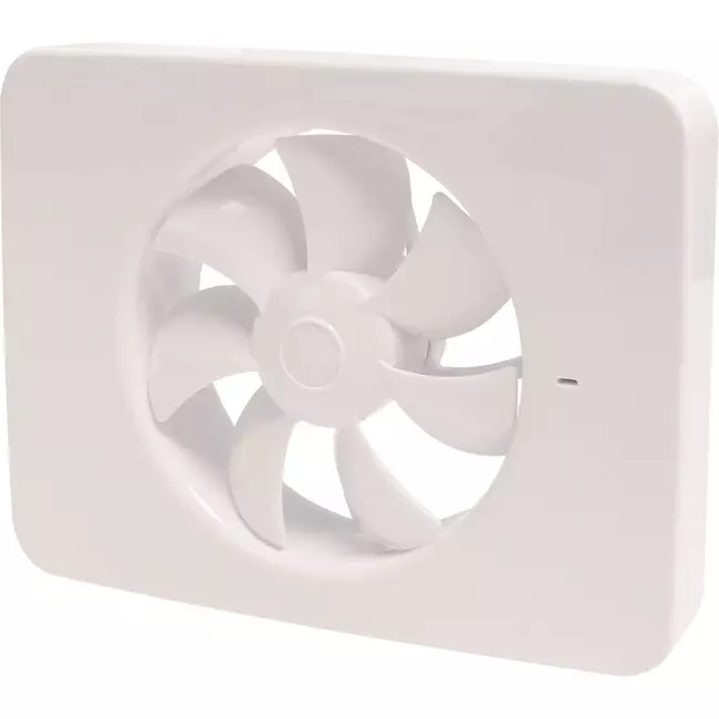 Extractor de baño Vent-Axia Lo-Carbon iQ de diseño plano Ø 100 - 125