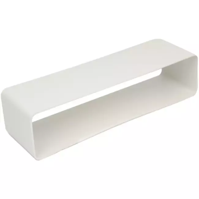 Acoplamiento hembra de plástico cuadrado 220x55 mm - KSF25