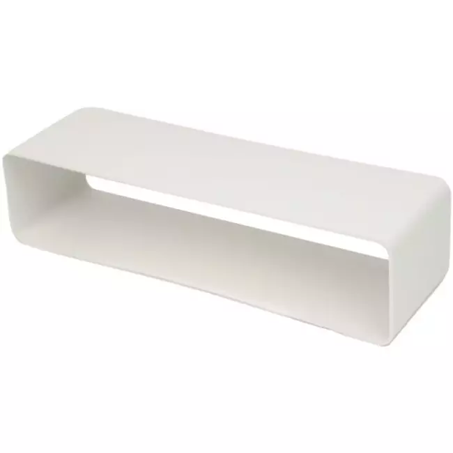 Acoplamiento hembra de plástico cuadrado 220x55 mm - KSF25
