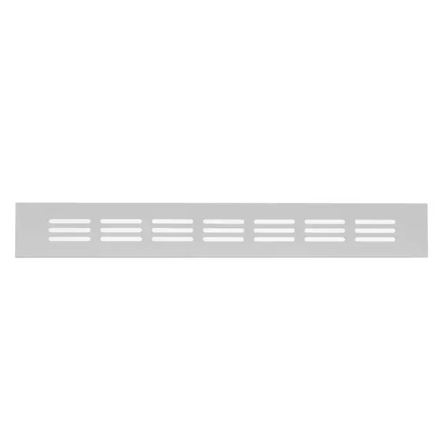 Rejilla de zócalo de aluminio - plata L=300mm x H=30mm -RA430S