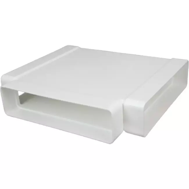 Pieza en T rectangular de plástico 220x90mm - KT29