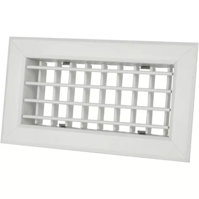 Rejilla Vent-Axia Uniflexplus con lamas ajustables 200x100 para colector de pared