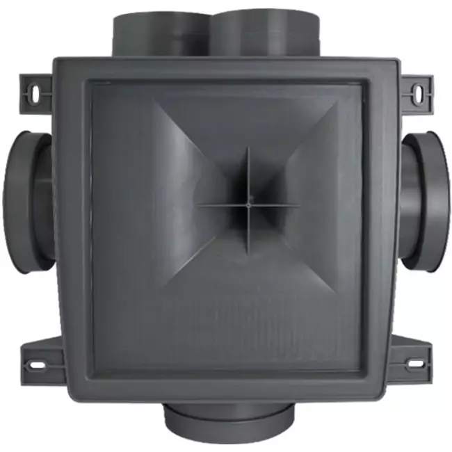 Paquete Vasco C400 Basic RF LE 400 m³/h + sensor de humedad + control RFT + 4 válvulas