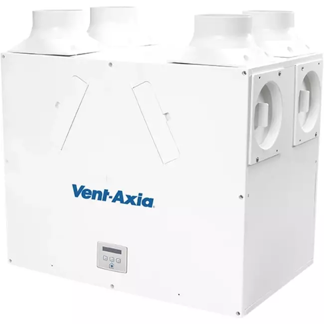 Vent-Axia ventilación mecánica con recuperación de calor Lo-Carbon Sentinel Kinetic B Plus R derecho 390 m³/h