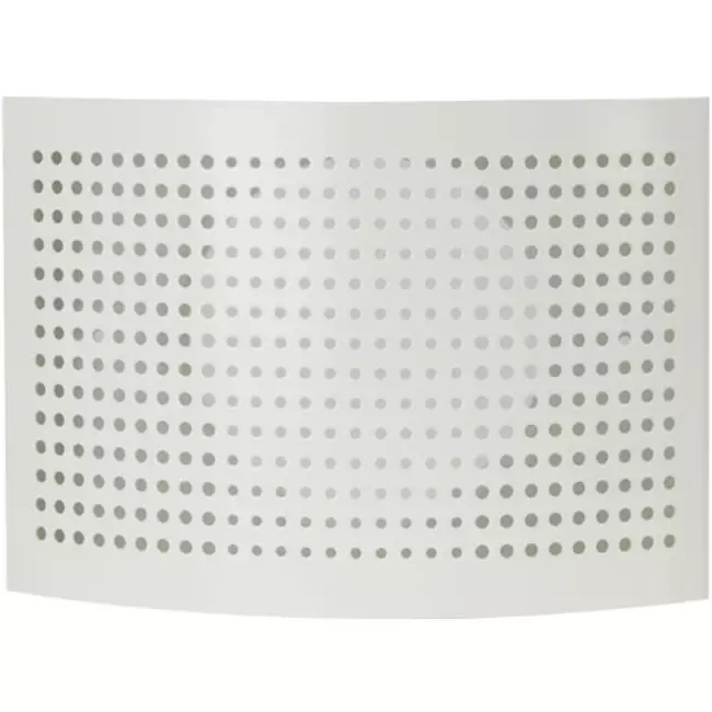 Válvula de ventilación de suministro Ø 100 mm con cubierta perforada para montaje en la pared - DTQA100