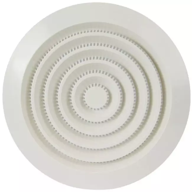 Rejilla de ventilación redonda malla Ø 125mm (NGA125)