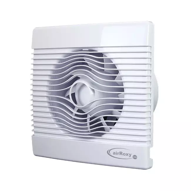 Extractor de baño con sensor de humedad y temporizador Ø 100 mm blanco - pRemium 100HS