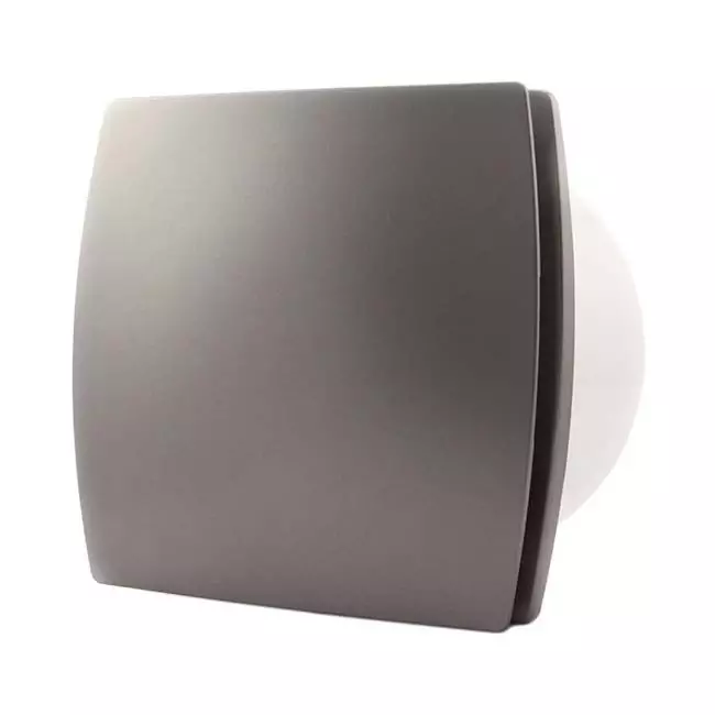 Extractor de baño Ø 150mm plateado - Design T150S