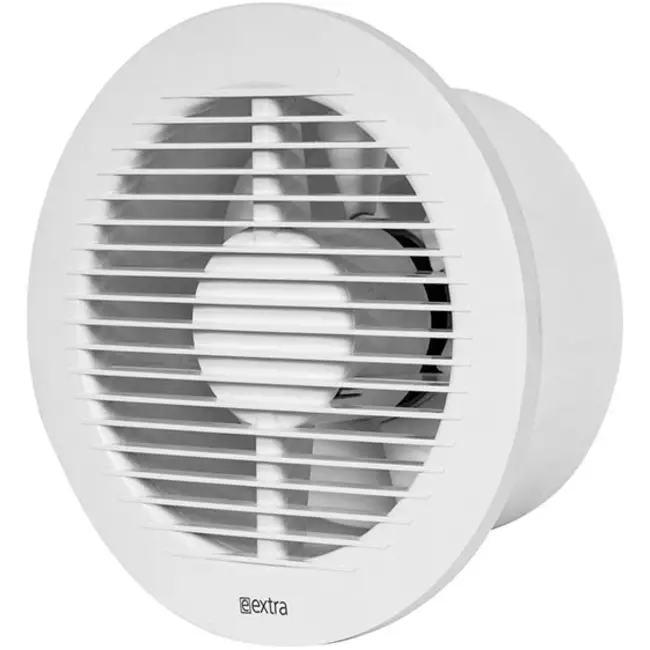 Extractor de baño redondo Ø 150 mm blanco - básico EA150