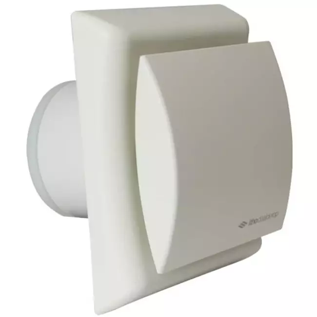 Extractor de baño Itho Daalderop Ø 100 mm- blanco con sensor de humedad BTV-N202 H