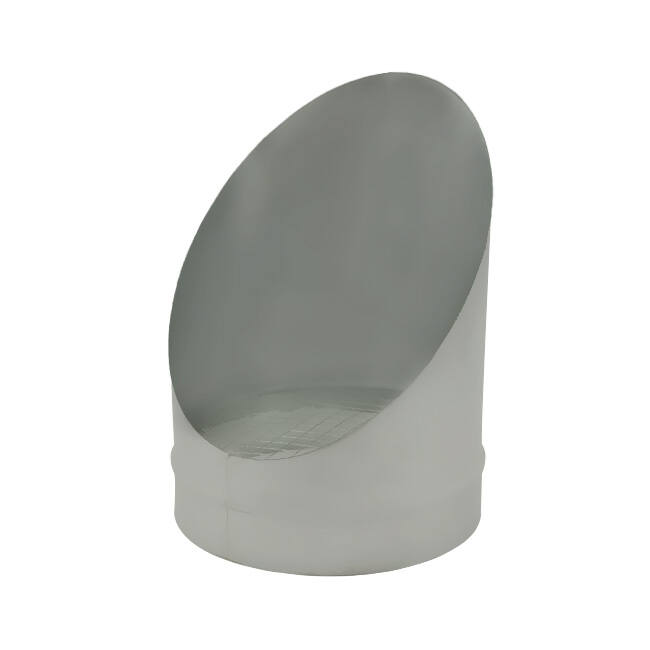 Tubo difusor diámetro 315mm 45 grados (Sendz. Verz.) RAL7035