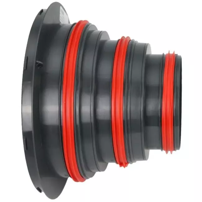 Conector central Heatpex Aria para caja de distribución de aire (125/160/200 mm)