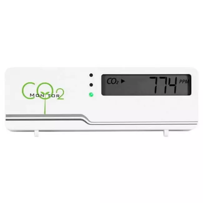 Medidor de CO₂ - Air Indicator Compact con indicador de temperatura