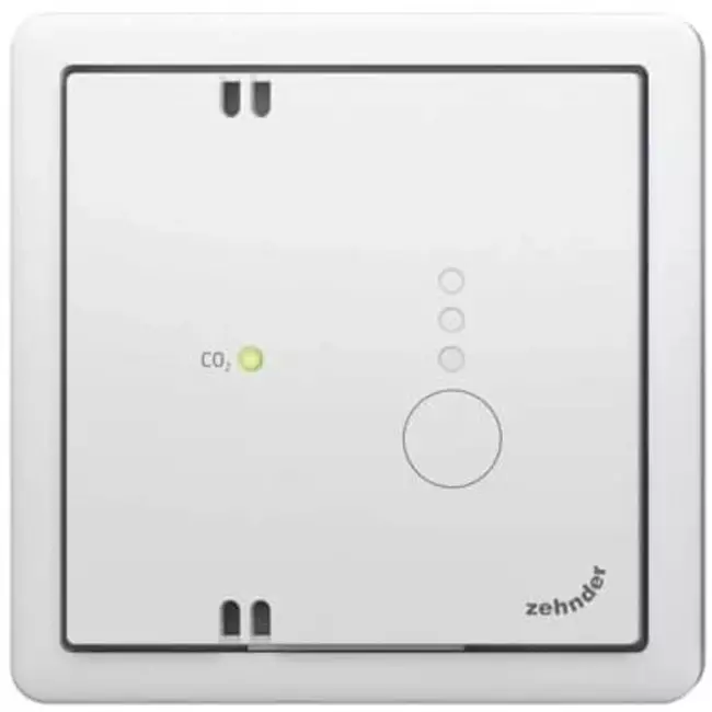 Sensor de CO2 Zehnder 0-10 V 67 Montado (incluye caja de montaje)