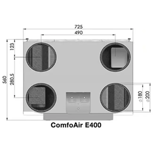Zehnder Stork ComfoAir E400 R módulo RF