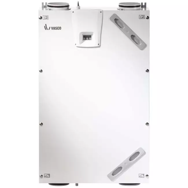 Unidad de ventilación mecánica con recuperación de calor  Vasco D150 Compact - 150  m³/h